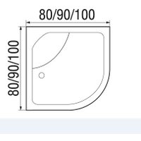 Душевая кабина River Desna 90/44 MT