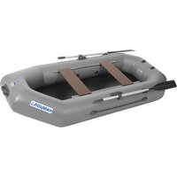Моторно-гребная лодка Лоцман Гребная под мотор стандарт ЛС-240 (серый)