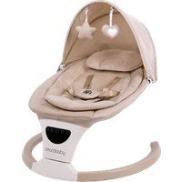 Шезлонг Amarobaby Teddy Swing AB24-22TED/03 (бежевый)