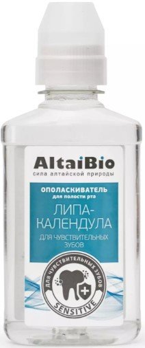 

Ополаскиватель для полости рта AltaiBio Липа-Календула для чувствительных зубов 400 мл