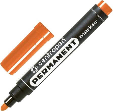

Маркер перманентный Centropen 2.5 мм 8566 0102 (оранжевый)
