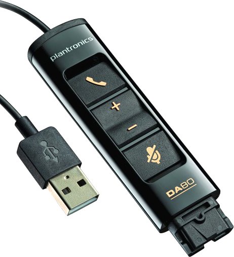 

USB-адаптер для IP-гарнитур Plantronics DA80