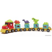 Конструктор Funky Toys Дино-Паровозик FT0002134