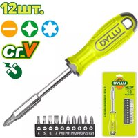 Набор отвертка с битами Dyllu DTSS1612