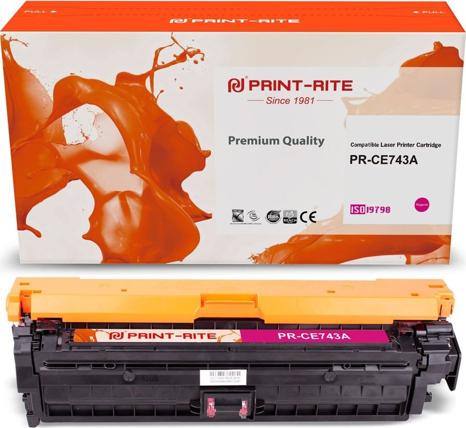

Картридж Print-Rite PR-CE743A (аналог HP CE743A)