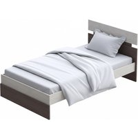 Кровать PROxSON Milton 80x190 (дуб шамони светлый 124/ясень шимо темный)