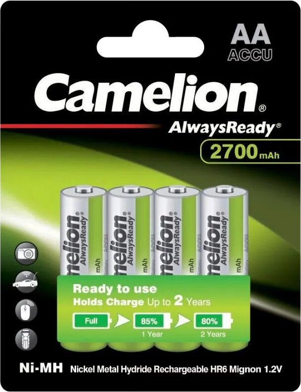 Аккумулятор Camelion NH-AA2700ARBP4 (4 шт)