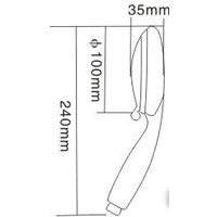 Душевая лейка Belezzo HL2046 Libra