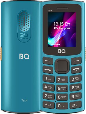 Телефон BQ BQ-1862 Talk Green (бирюзовый)