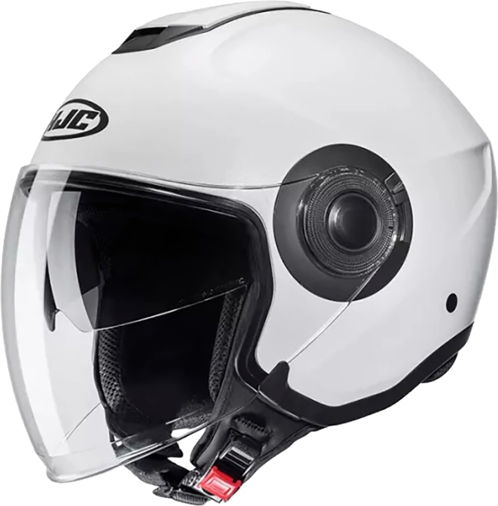 Мотошлем HJC i40N Semi Flat (S, жемчужно-белый)