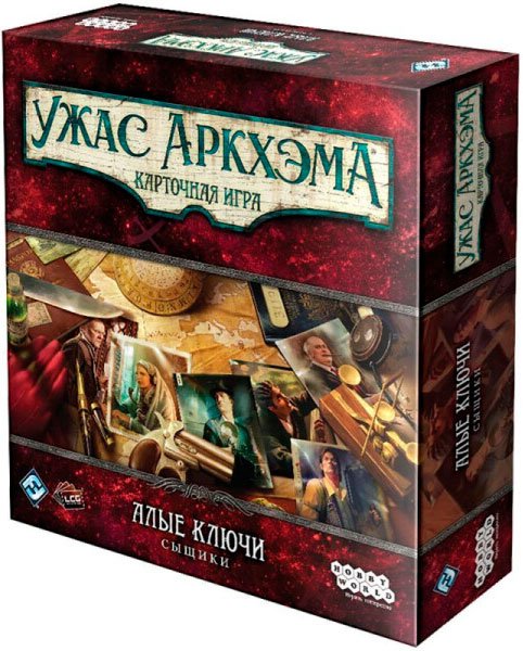 

Карточная игра Мир Хобби Ужас Аркхэма. Карточная игра: Алые ключи. Сыщики