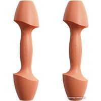 Набор гантелей FED Wave 2x0.9 кг (оранжевый)