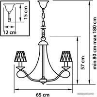 Подвесная люстра Lightstar RICCIO 705064 (хром)