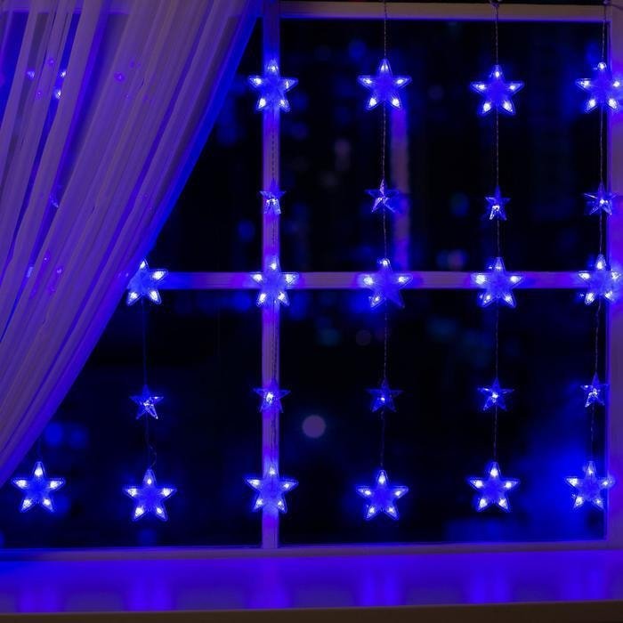 

Гирлянда бахрома Luazon 186 LED 2.4х0.9м (синий) 4356975