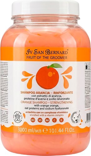 Шампунь Iv San Bernard Fruit of the Groomer Orange для слабой выпадающей шерсти (3 л)