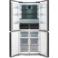 Четырёхдверный холодильник Hyundai CM45043F (черная сталь)