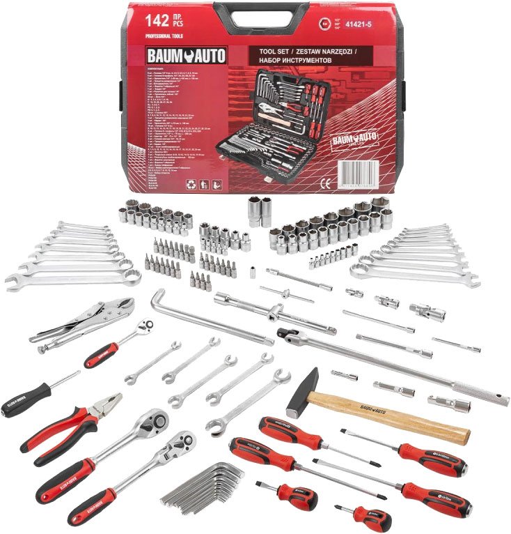 

Универсальный набор инструментов BaumAuto BM-41421-5(54713)