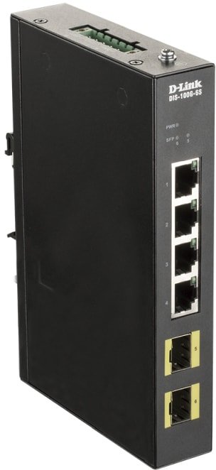 

Неуправляемый коммутатор D-Link DIS-100G-6S/A1A