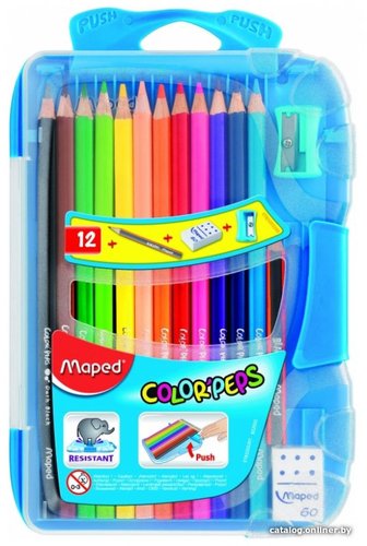 Набор цветных карандашей Maped Color Peps 832032 (12шт)