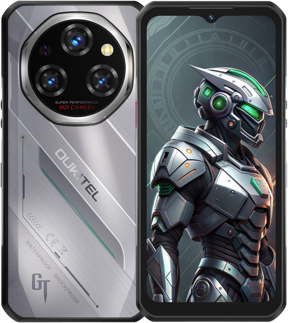

Телефон Oukitel WP62 16GB/512GB (серебристый)