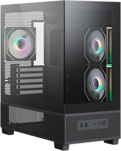 

Корпус XASTRA Q500M 3ARGB-C10 (черный)