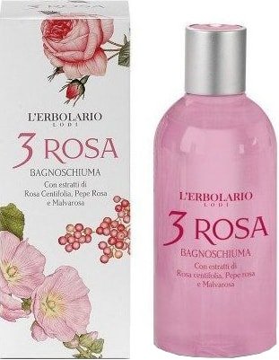 

L'Erbolario Пеня для ванны 3 розы 250 мл