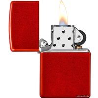 Зажигалка Zippo Classic Metallic Red 49475