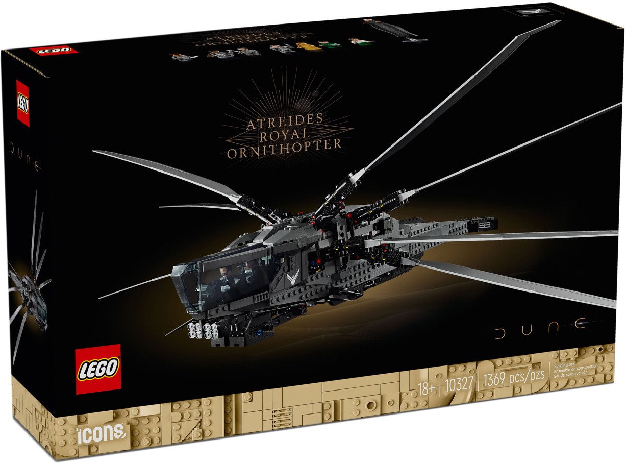 

Конструктор LEGO Icons 10327 Дюна: Королевский орнитоптер Атрейдесов