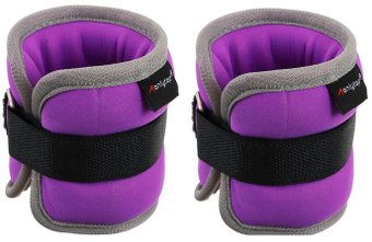 Утяжелитель Onlitop Неопреновый 4594712 (0.25 кг, 2 шт, фиолетовый)