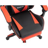 Игровое (геймерское) кресло Defender Tornado (черный/красный)