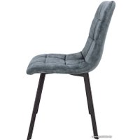 Стул AksHome Vermont Vintage (винтажный синий велюр UF912-5/черный)