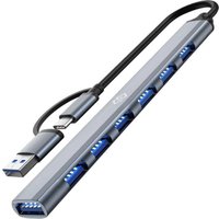 USB-хаб Digma DHUB-7USB-AC-2.0