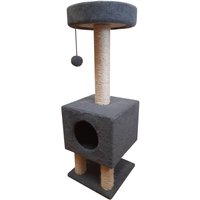 Комплекс Cat House На ножках 1.05 (сизаль серый) в Бресте