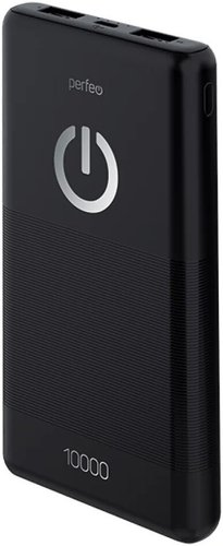 Внешний аккумулятор Perfeo Splash 10000mAh (черный)