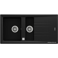 Кухонная мойка TEKA Stone 60 B-TG 1/2B 1D (черный металлик)