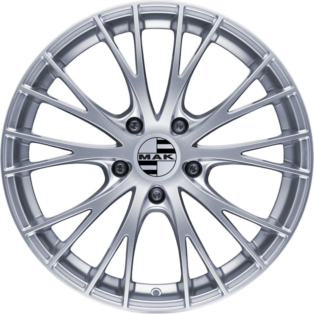 

Литые диски MAK Rennen 19x8" 5x112мм DIA 66.45мм ET 21мм Silver