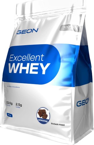 Протеин сывороточный (концентрат) Geon Excellent Whey (шоколад, 920 г)
