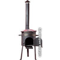 Печь Kazan Karavan Премиум с зольником и дымоходом 400мм 12 3 мм в Бресте