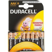 Батарейка DURACELL Basic LR03 8 шт