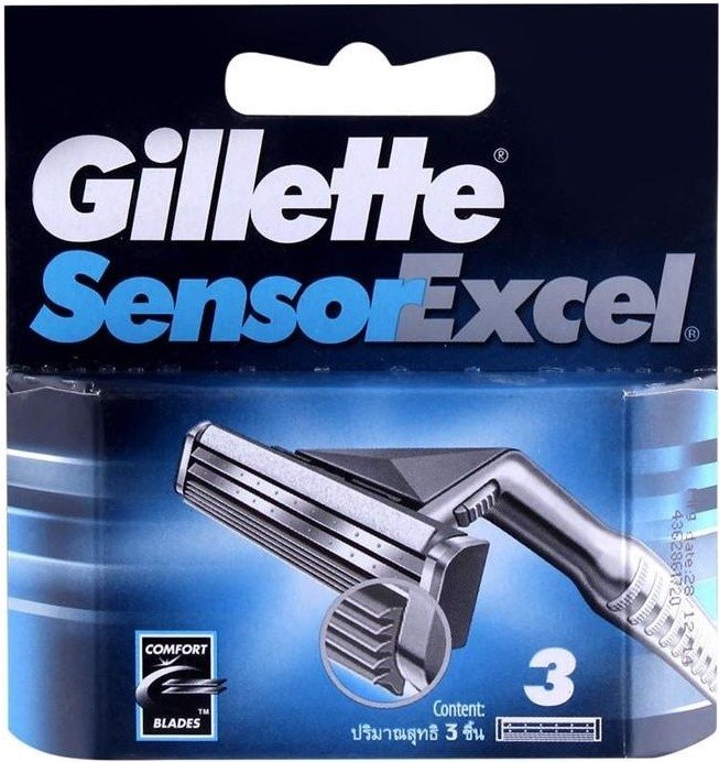 

Сменные кассеты для бритья Gillette Sensor Excel (3 шт)