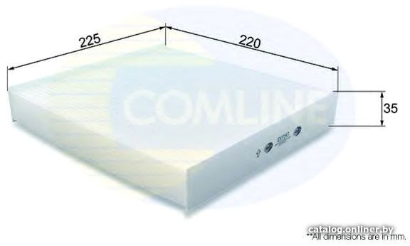 Салонный фильтр Comline EKF193