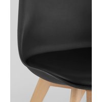 Стул Stool Group Frankfurt New Y863 (черный/деревянные ножки)