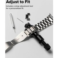 Ремешок Ringke Metal One Air для Galaxy Watch 8, 8 Classic 40 / 44 / 46 mm Silver