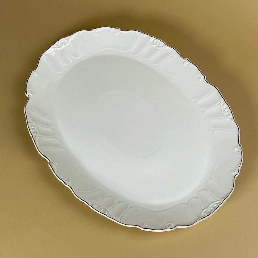 

Блюдо Lenardi Крокус золото 109-268