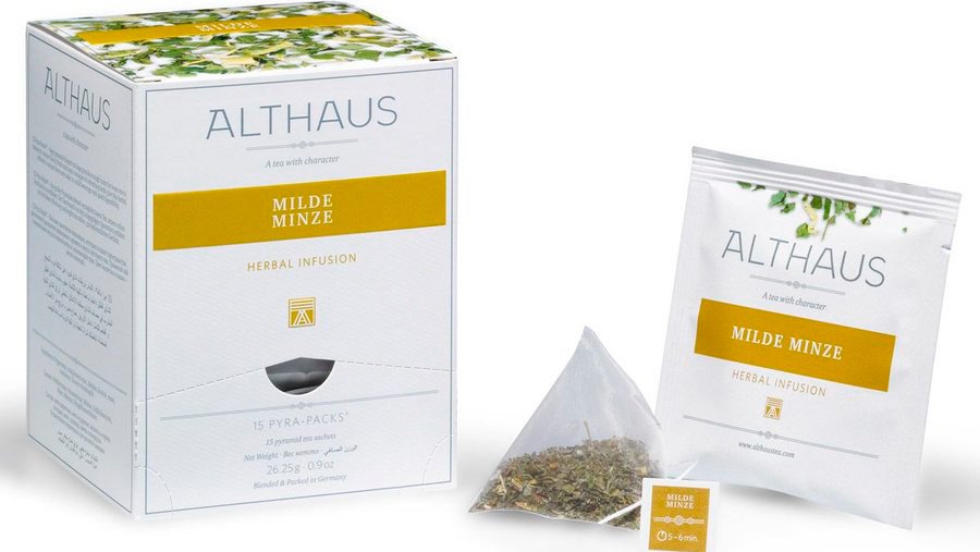 

Травяной чай Althaus Smooth Mint Нежная Мята 15 шт