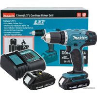 Дрель-шуруповерт Makita DDF453SYX4 (с 2-мя АКБ)