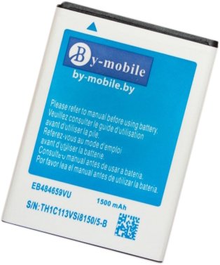 

Аккумулятор для телефона By-mobile совместим с Samsung EB484659V