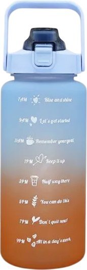 

Бутылка для воды Sundays Summer (2л, голубой)