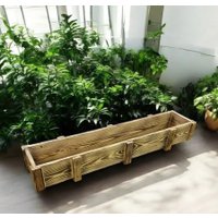 Кашпо KraftHouse Балконный ящик 15x9x72 2043934198052 (обожженный)