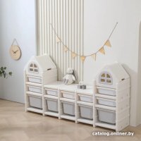 Комод UNIX kids Grey PTSTW9GRY (9 ящиков)
